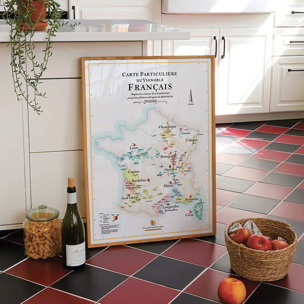 carte. vins france