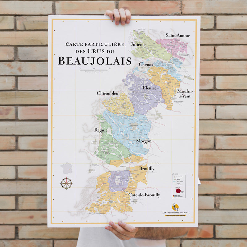La Carte des Crus du Beaujolais