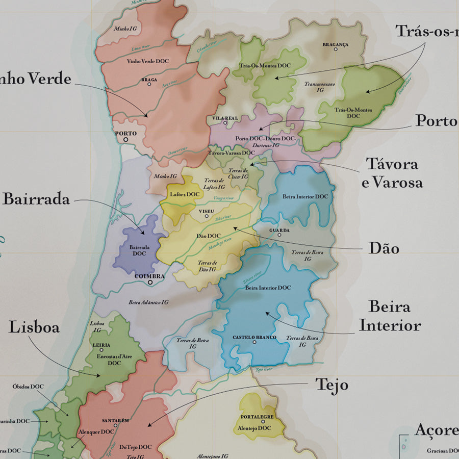 La Carte des Vins du Portugal