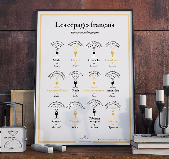 Posters pour apprendre le vin – La Carte des Vins s'il vous plaît