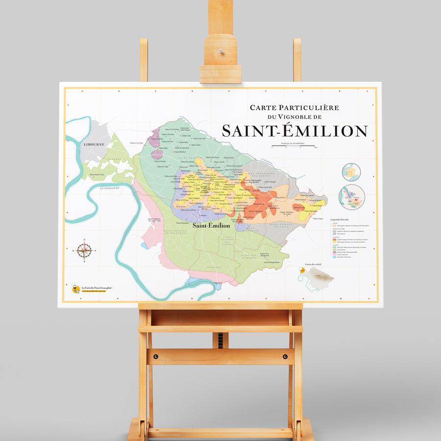 carte vins saint emilion