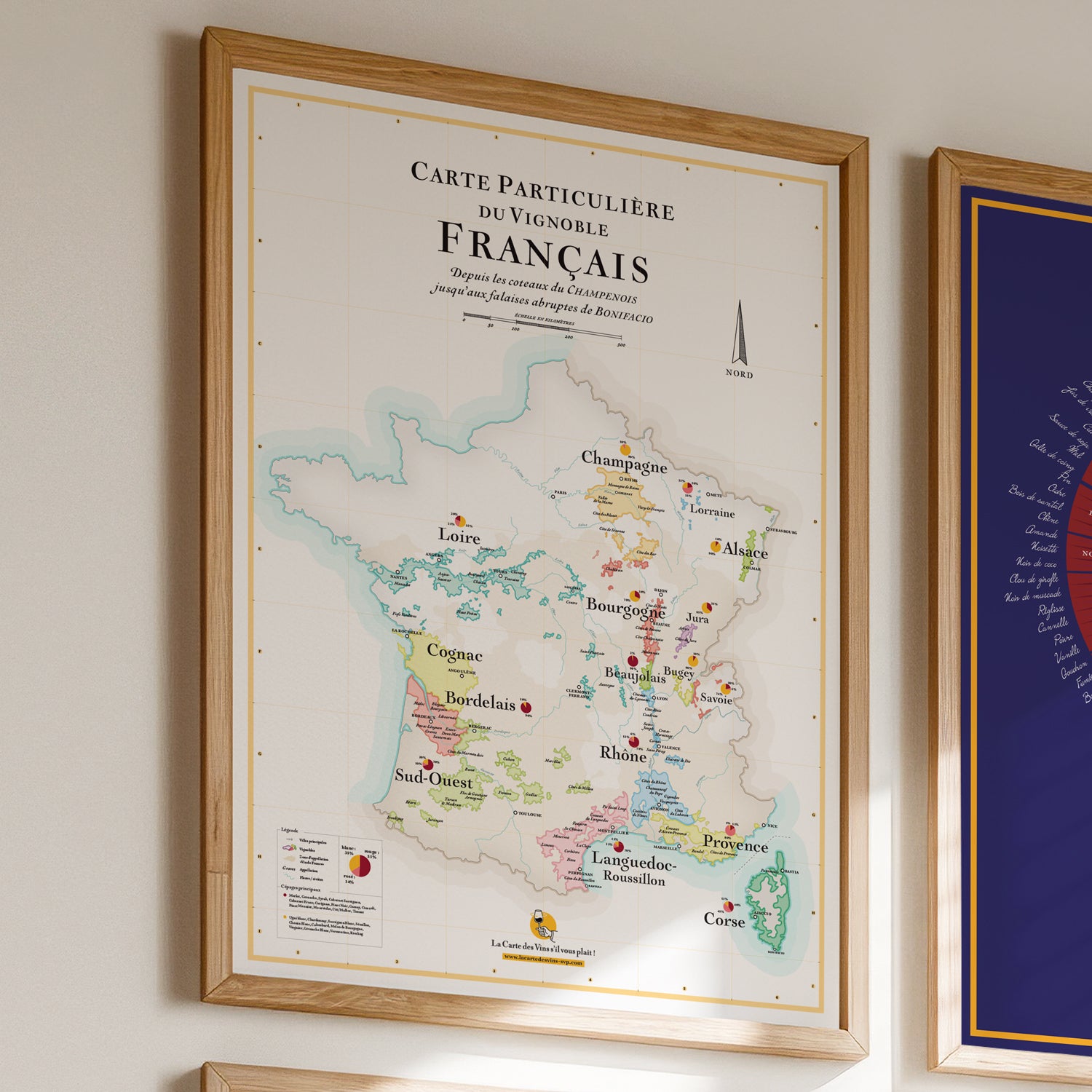 Le Pack Sommelier (4 affiches 50 x 70 cm) – La Carte des Vins s'il vous ...