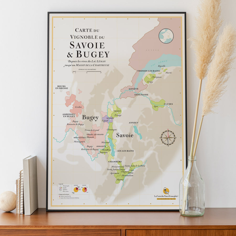 carte vins savoie Bugey