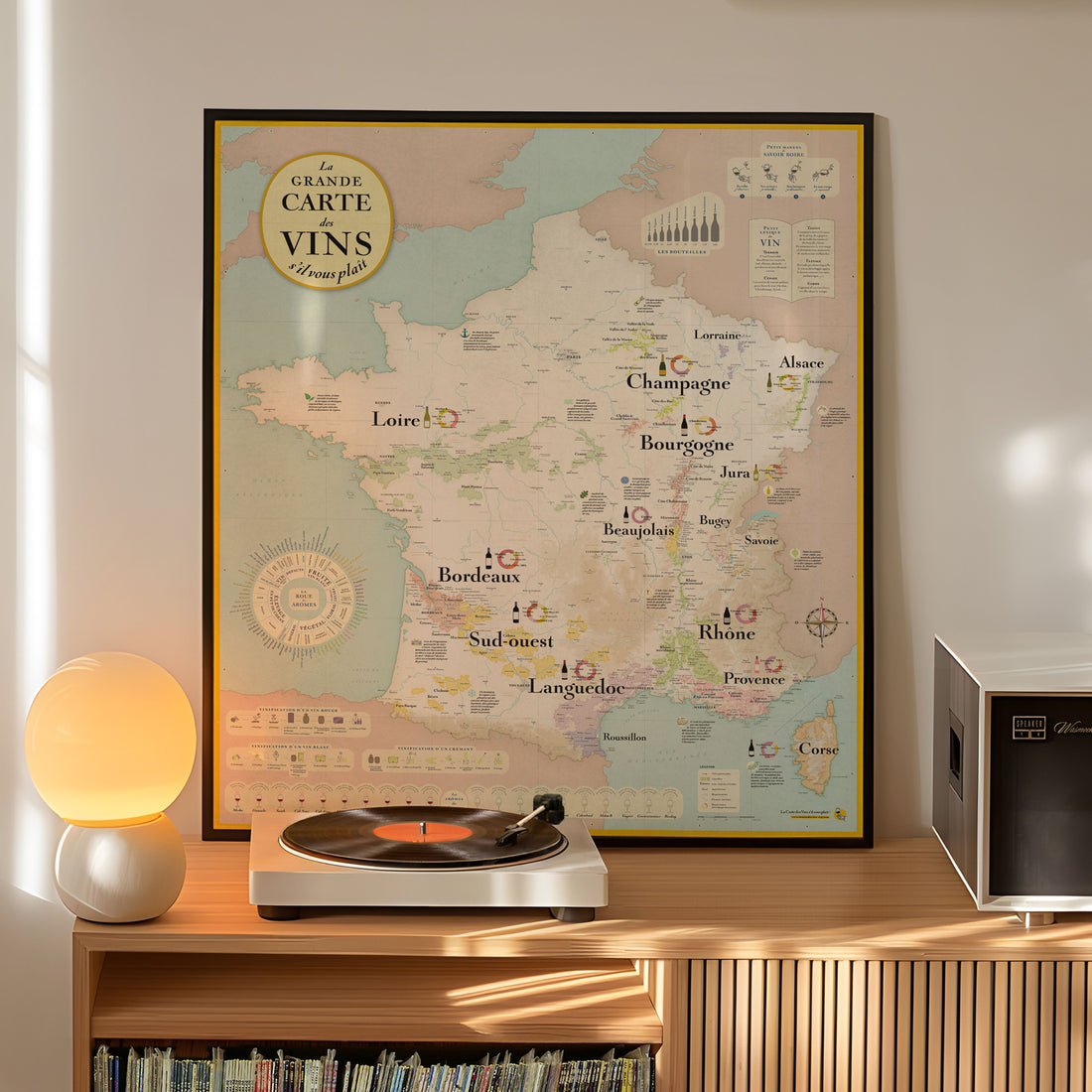 Carte des Vins de France XL