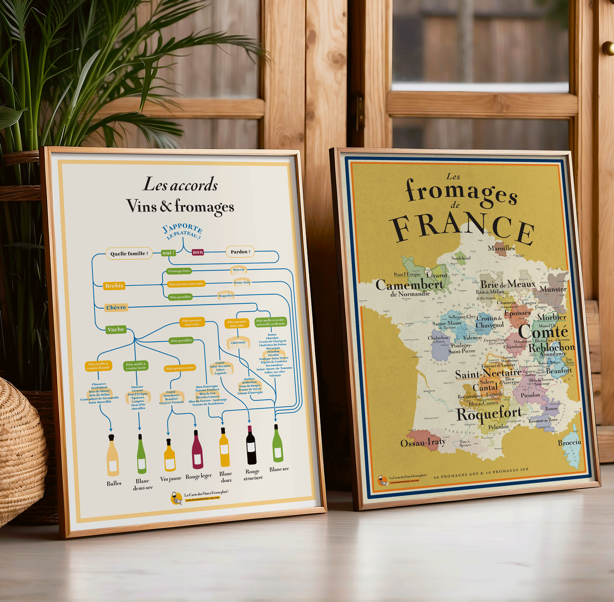 Le Duo Vins & Fromages 🧀🍷 – La Carte des Vins s'il vous plaît