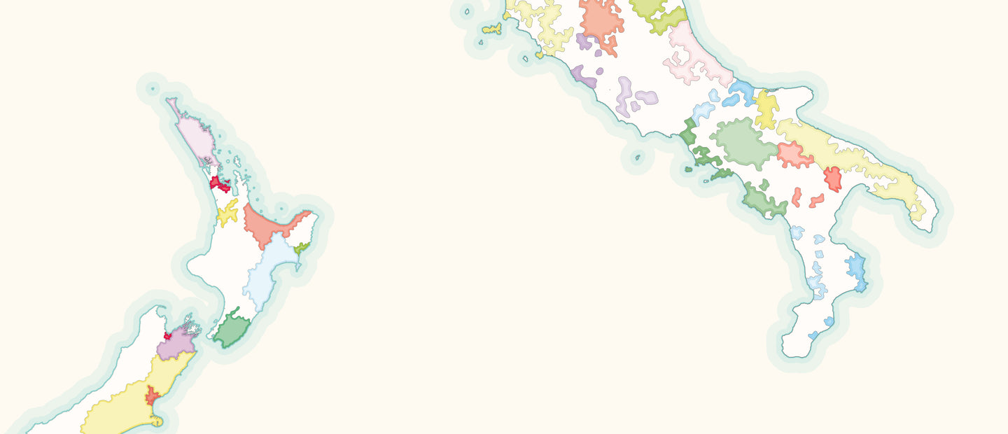 We design colorful maps for wine lovers