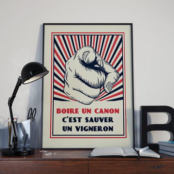 « Boire un canon, c’est sauver un vigneron »
