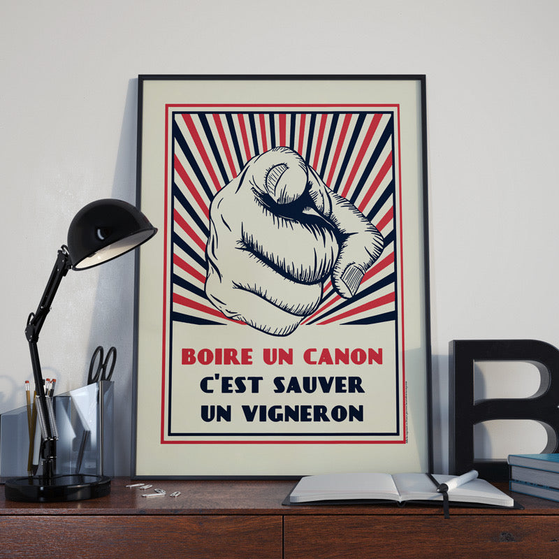 boire canon sauver vigneron