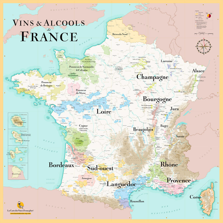 La Grande Carte des Vins & Alcools de France XL – La Carte des Vins s'il  vous plaît