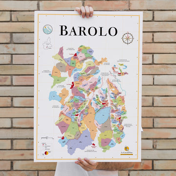 Barolo Wine Map