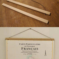 Porte affiche en bois