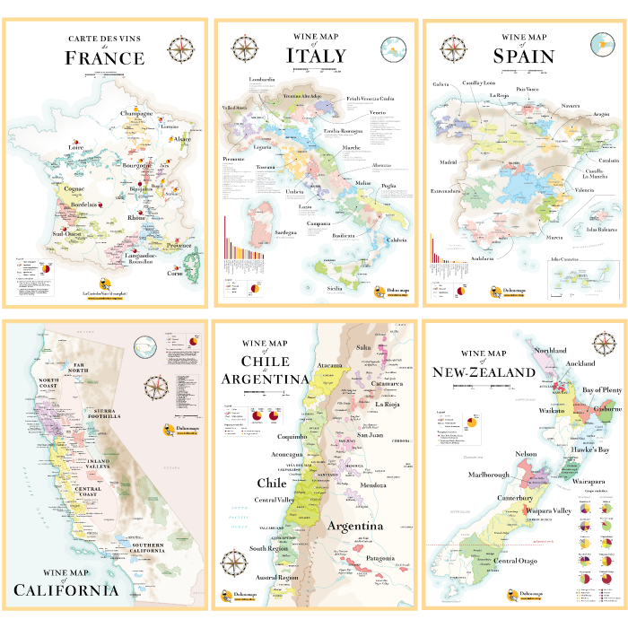 Cartes des Vins format numérique (ou pour impression A4)