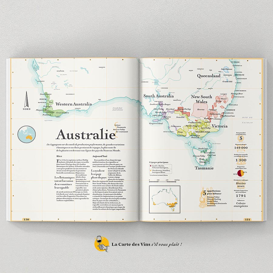L'Atlas des Vignobles du Monde - Canard