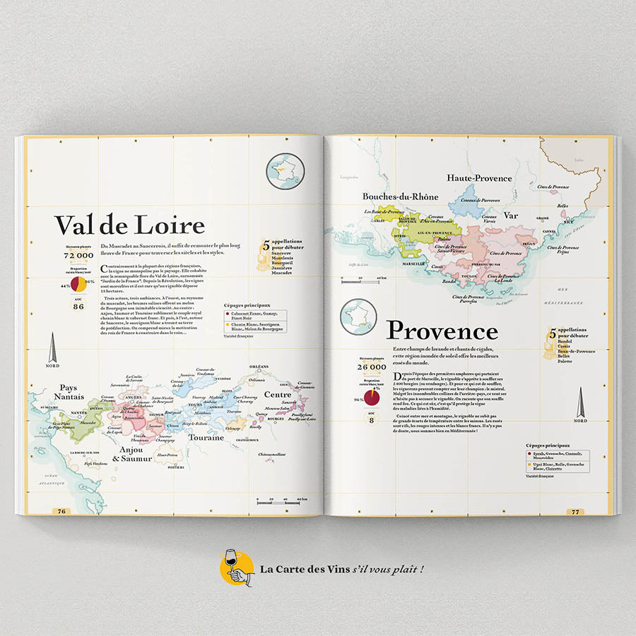Atlas des Vins du Monde – La Carte des Vins s'il vous plaît