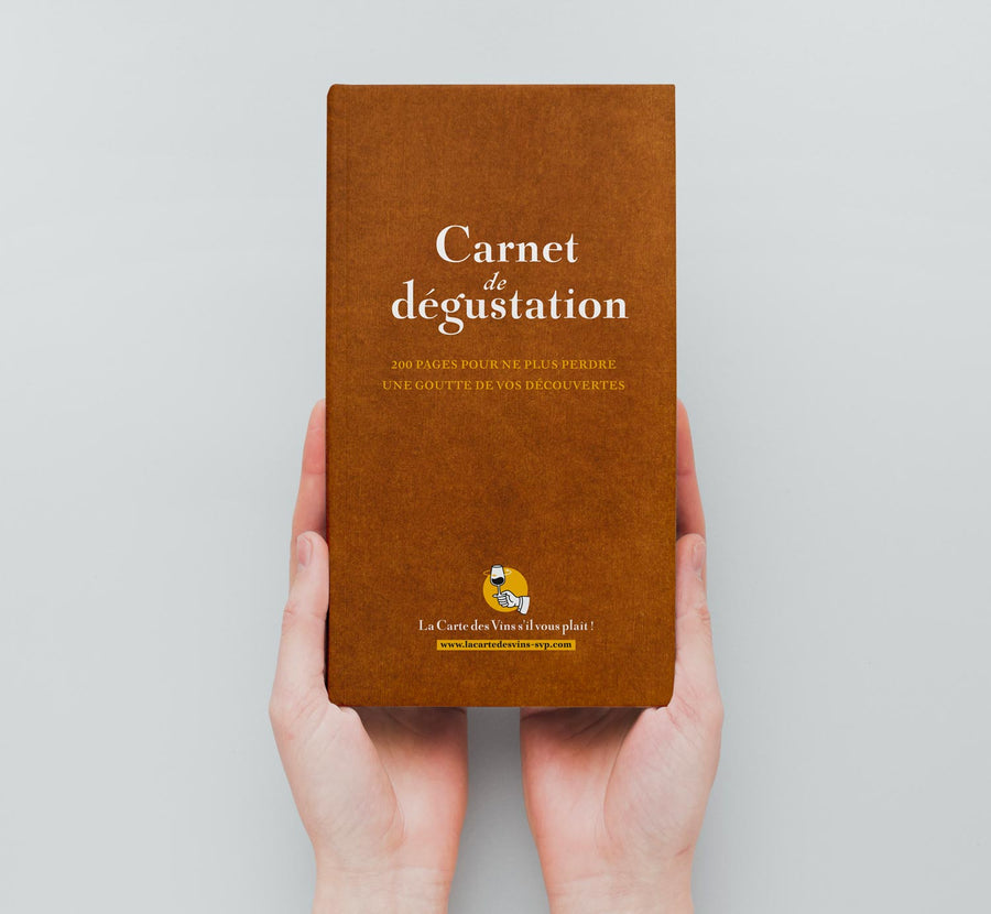 Le Carnet de dégustation de vin (200 pages + livre de cave)