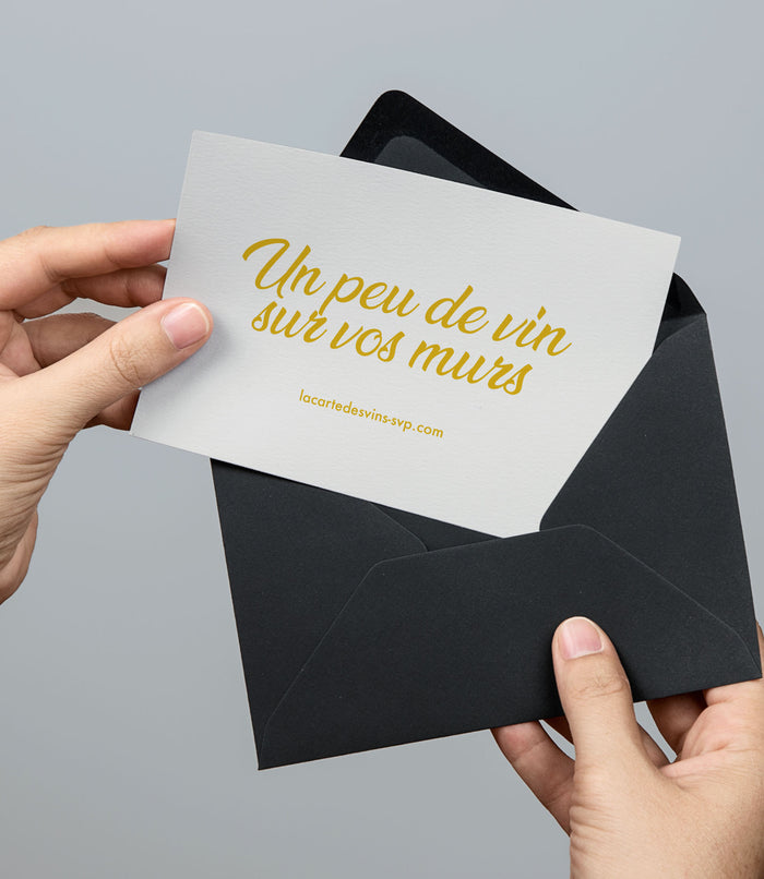la carte des vins s'il vous plaît La Carte Cadeau