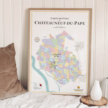 carte vins chateauneuf du pape