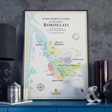 carte vins bordeaux