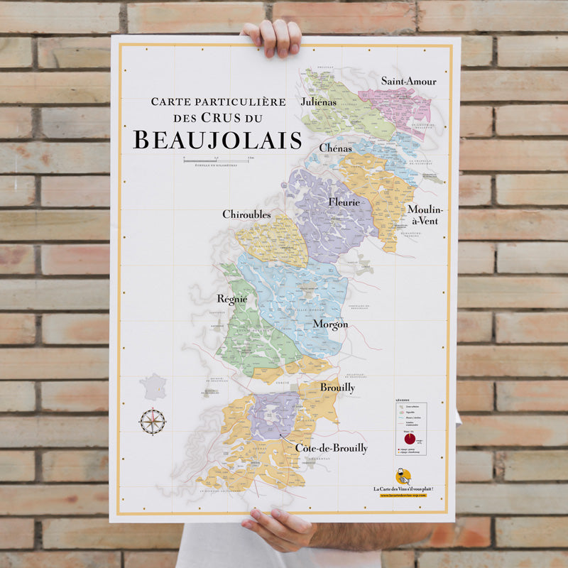 La Carte des Crus du Beaujolais