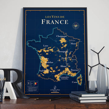 Carte à gratter des vins de France - Mon P'tit Vin