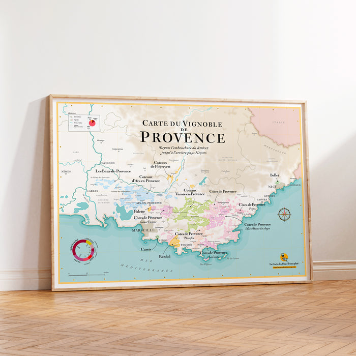 la carte des vins s'il vous plaît La Carte des Vins de Provence