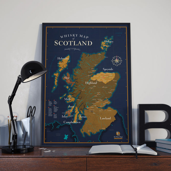 la carte des vins s'il vous plaît Carte du Whisky Ecossais