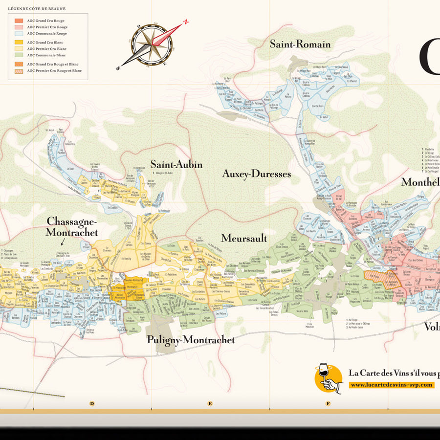 [NOUVEAU] Cartes des Climats de Bourgogne